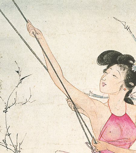潼南县-胡也佛的仕女画和最知名的金瓶梅秘戏图